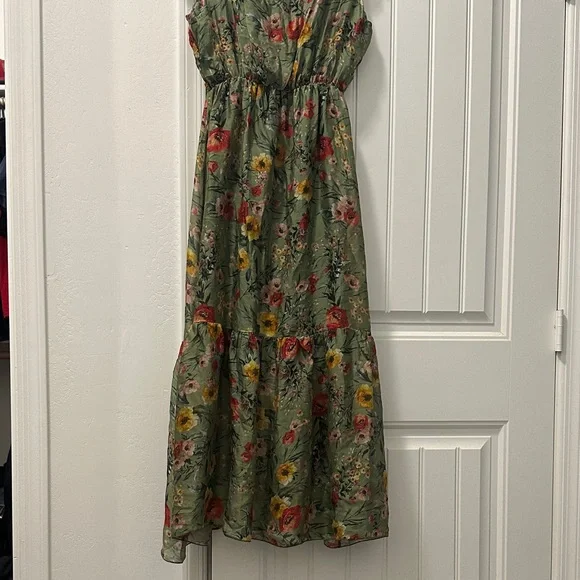 Le Ragarre floral Sleeveless Dress - Picture 2 of 4